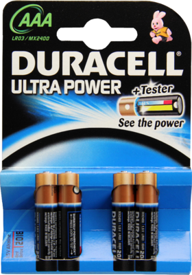 DURACELL Ultra Power AAA (MN2400/LR03) K4 m.Powerc